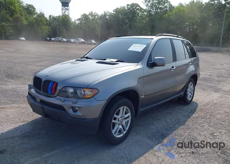 2004 BMW X5 3.0I из США, поврежденный, VIN 5UXFA13584LU42399